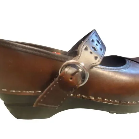 Sanita Women's Alyssa Mary Jane Original Danish Clogs Shoes Size 39, US 8 - Picture 6 of 13